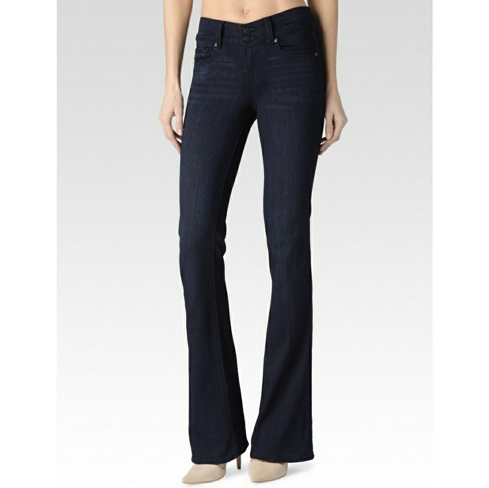 PAIGE | Hidden Hills Mid-Rise Boot Jeans